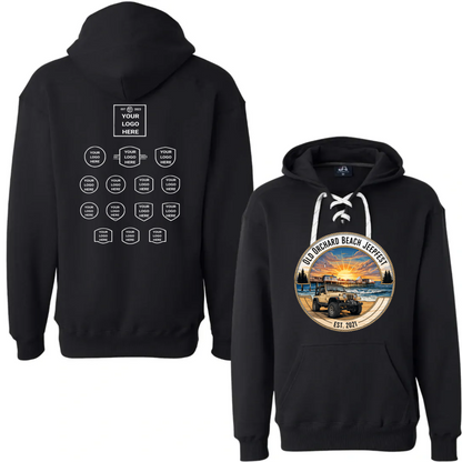 Jeepfest Laced Up Hoodie with Sponsors