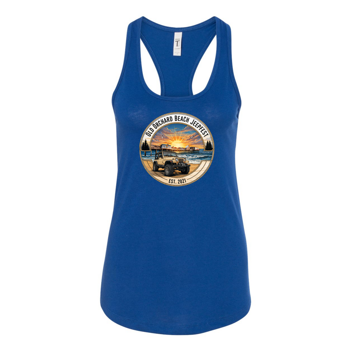 Women's Next Level Ideal Racerback Jeepfest Tank