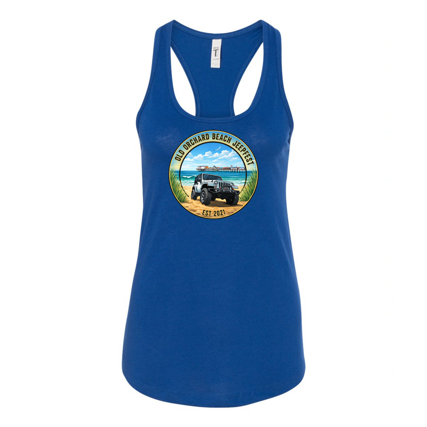 Women's Next Level Ideal Racerback Jeepfest Tank