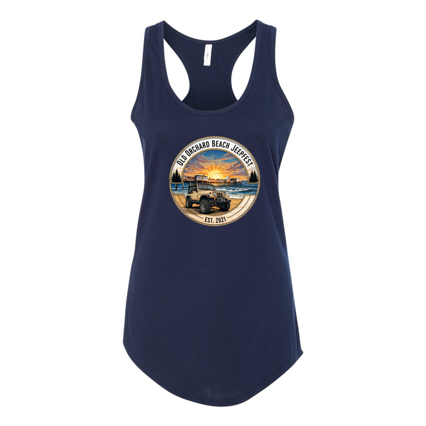 Women's Next Level Ideal Racerback Jeepfest Tank