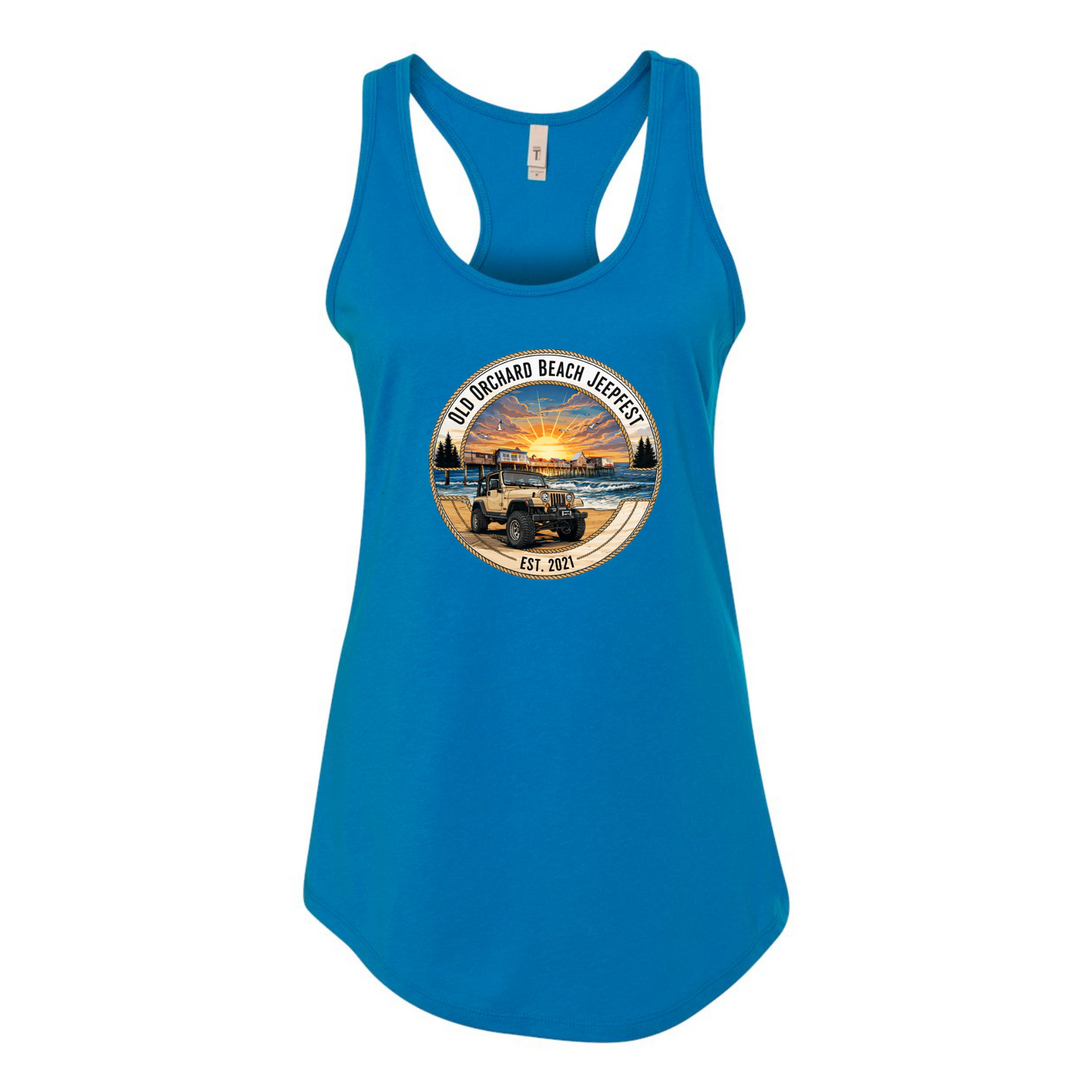 Women's Next Level Ideal Racerback Jeepfest Tank