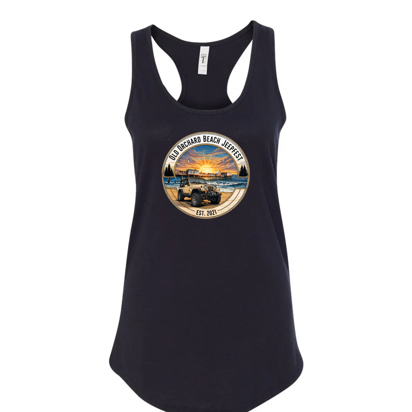 Women's Next Level Ideal Racerback Jeepfest Tank
