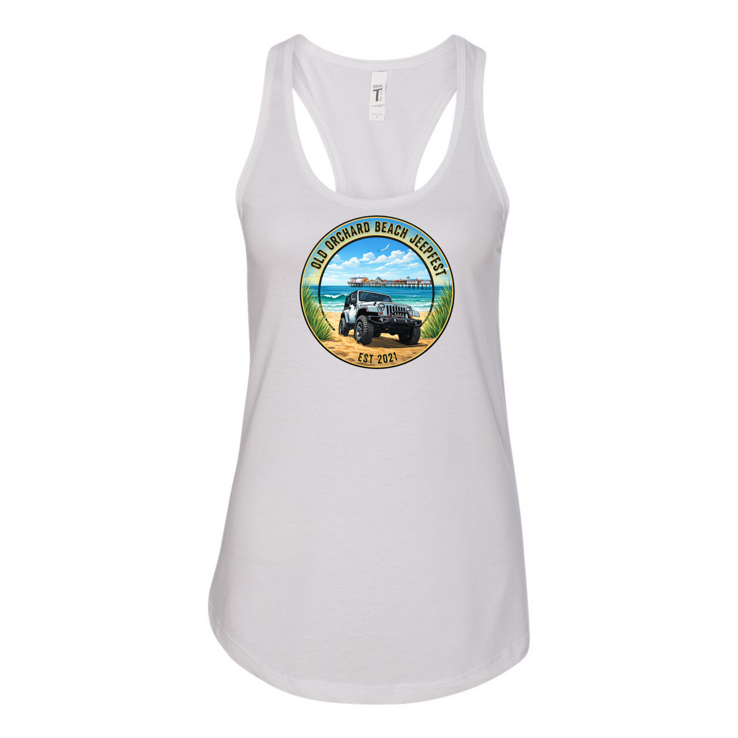 Women's Next Level Ideal Racerback Jeepfest Tank