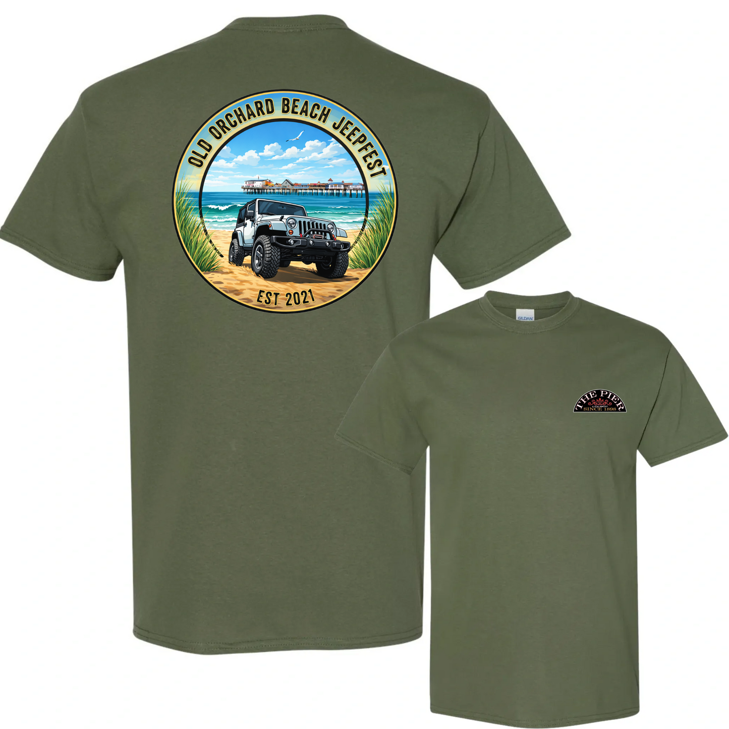The Pier Jeepfest Classic Tee
