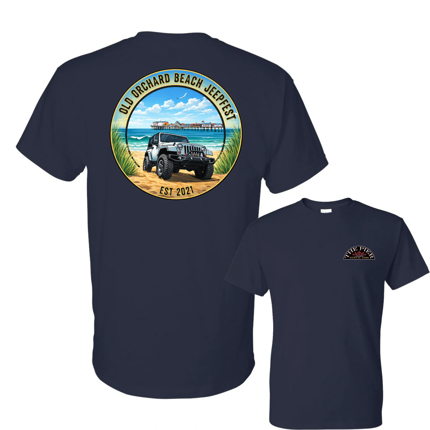 The Pier Jeepfest Classic Tee