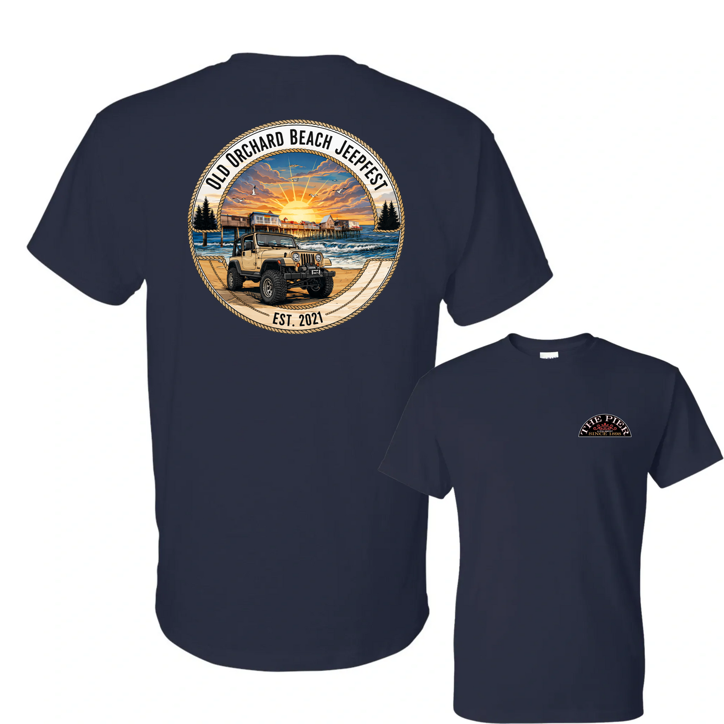The Pier Jeepfest Classic Tee